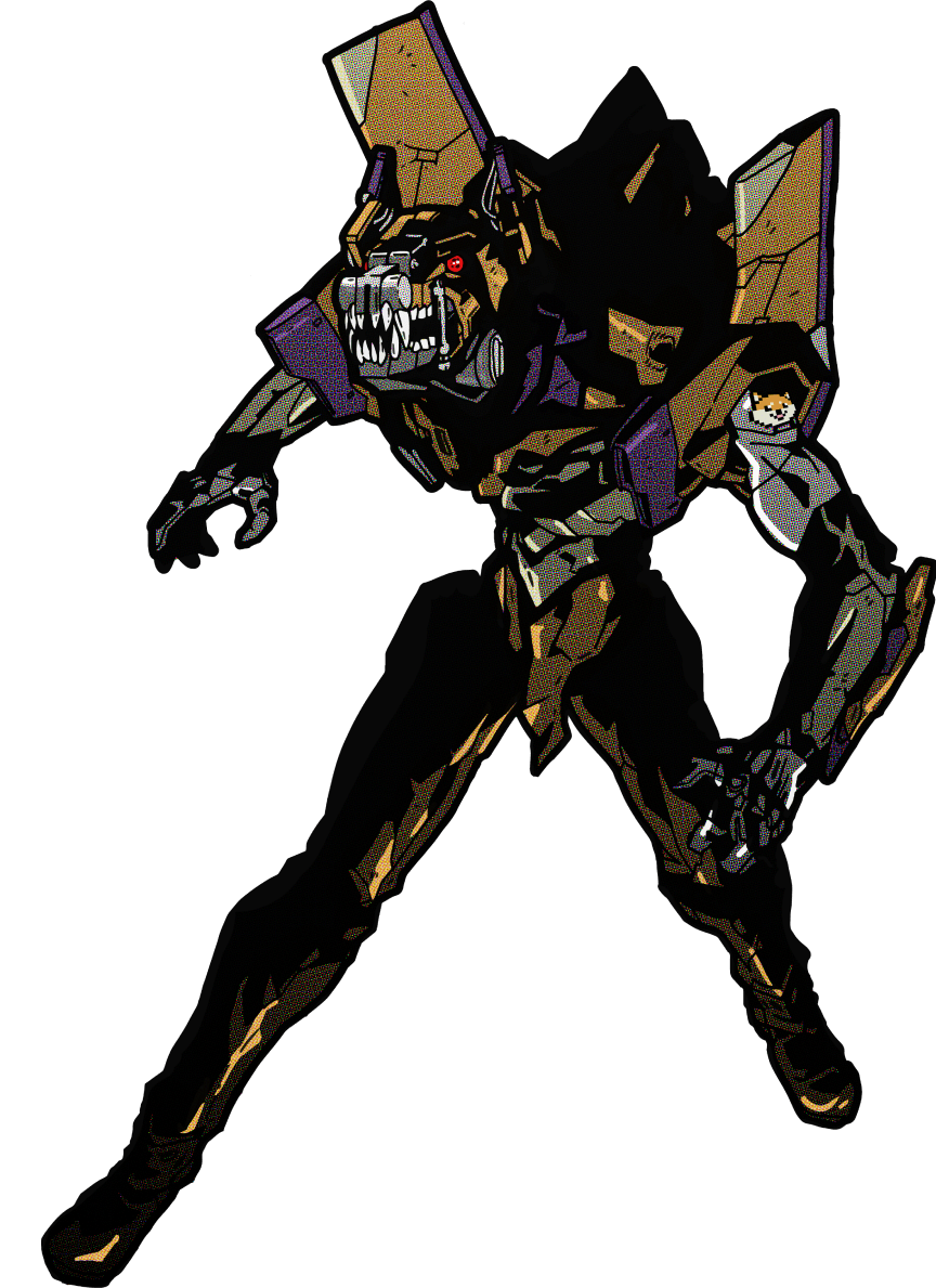 A doge mecha