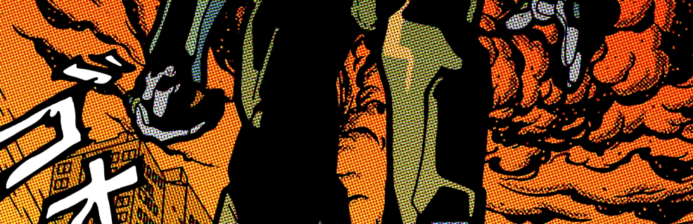 The doge mech with it's arms up preparing to fight